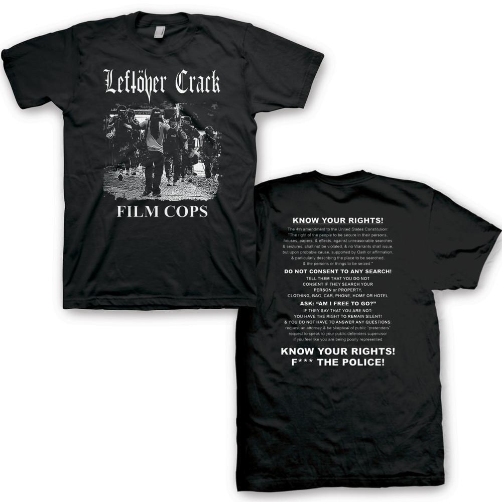 Leftover Crack Film Cops Classic Adult T Shirt 2 Sided